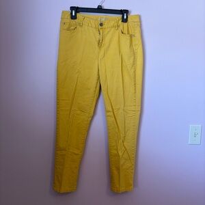 💚Apt. 9 Gold Skinny Modern Fit Pants